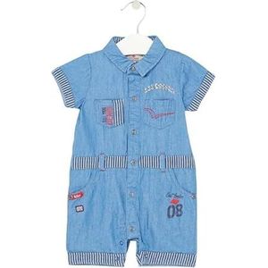 Lee Cooper Lc0745 Baby-playsuit voor meisjes, blauw, Blauw, 6