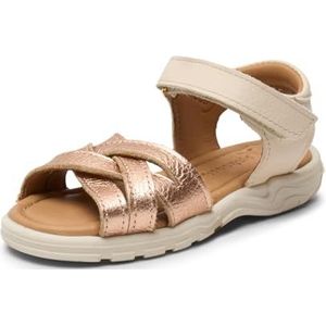 Bisgaard Uniseks Riley sandaal voor kinderen, roze goud, 34 EU