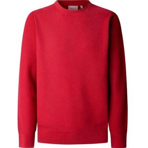 Trui - Rood - Katoen - Casual - 100% Duurzaam Katoen