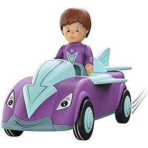 Toddys Speelgoedauto Jim Junior 19 Cm Blauw/paars 2-delig