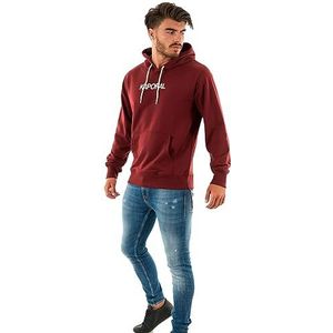 Kaporal Park Sweatshirt met capuchon voor heren, Bordeaux, XXL