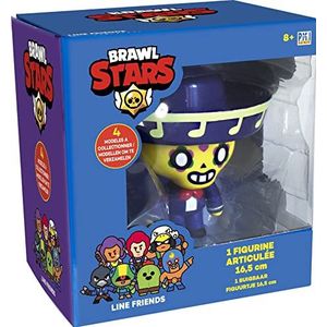 Brawl Stars - 1 Beweegbaar figuurtje 4,5 Cm - Poco - Video Games Toy - Lansay