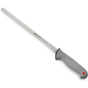 ARCOS Serie Colour Proof - Zalmmes Vismes - 30,5 cm Blade Nitrum Roestvrij Staal - Polypropyleen Handvat Bedekt door Elastomeer in Zwarte Kleur - Ideaal voor Professioneel Gebruik en Hygiëne