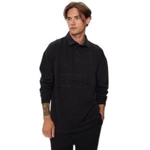 United Colors of Benetton Poloshirt voor heren, Zwart, S