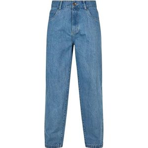 Southpole Heren Southpole Spray Logo Denim Pants, Retro Midblue, 30