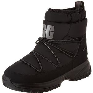 UGG Yose Puffer Mid Boot voor dames, Zwart, 42 EU