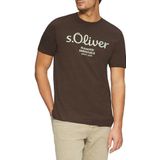 s.Oliver - Casual - T-shirt - Effen - Puur Katoen