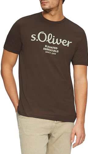 s.Oliver - Casual - T-shirt - Effen - Puur Katoen