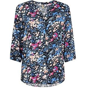 SOYACONCEPT damesblouse, blauw, XS