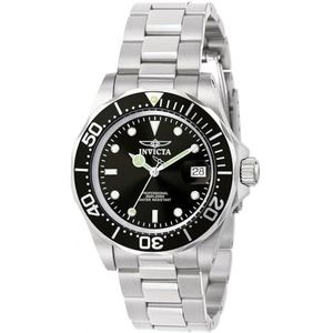 Invicta Pro Diver Heren Quartz horloge van roestvrij staal - 40 mm