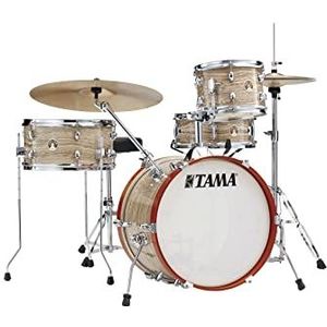 TAMA Club Jam Shell Kit 4 stuks - Crème Marmeren Wrap/Chroom HW