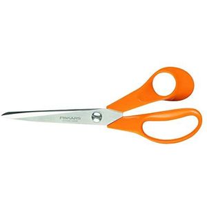 Fiskars Universele schaar voor rechtshandigen, lengte: 21 cm, staal/kunststof, Classic, 1000815