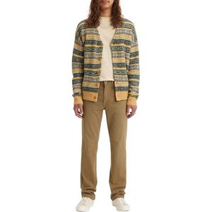 Levi's Heren 514 Straight Broek, British Khaki X, 32W / 32L