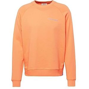 Scotch & Soda Unisex Crewneck Organic Cotton Sweatshirt, Hibiscus 5375, XS