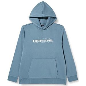 4F H4Z22-BLM015 Sweatshirt, Denim, XXL voor heren, Denim, XXL