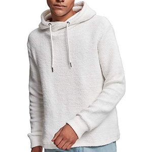 Urban Classics Losse Terry Inside Out hoodie voor heren, wit (offwhite 00555), M