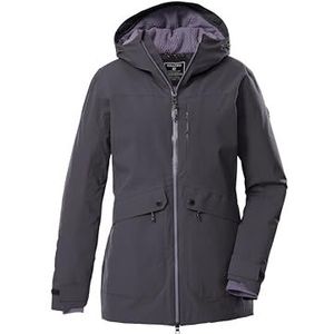 killtec - KOW 16 WMN PRK - Parka - Metaal - Met Capuchon - Functioneel