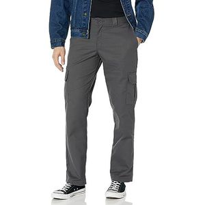 Dickies Regular Straight Flex Twill Cargo Pant - herenbroek, Donkergrijs, 34W