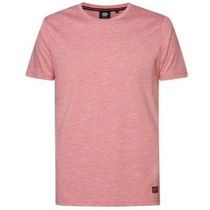 PETROL INDUSTRIES Heren T-Shirt SS Classic Print M-1040-TSR659; Kleur: Faded Melon; Maat: S, Vervagen meloen, S