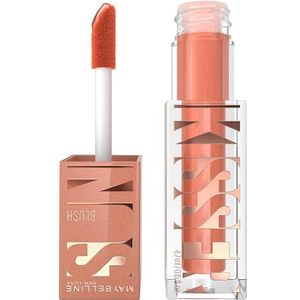 Maybelline New York Sunkisser Blush Vloeibare blush voor zongekuste gloed, met lichtreflecterende parels en pigmenten, zacht smeltende formule met vitamine E, 03 Sol Search, 4,7 ml