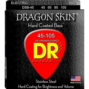 DR String DSB-45 Dragon Skin snarenset voor basgitaar