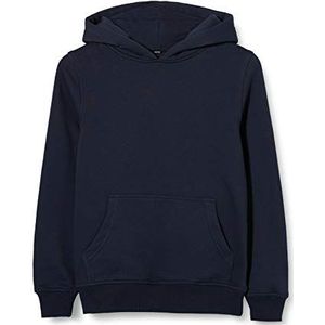 Build Your Brand Jongens hoodie Basic Kids Hoody, kinderen Hooded Sweater verkrijgbaar in vele kleuren, maten 110/116-158/164, marineblauw, 134/140 cm