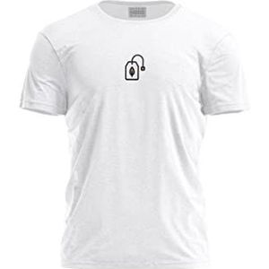 Bona Basics Heren T-shirt, wit, XL