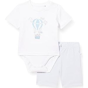 Blue Seven Uniseks babyoutfit-set van 2 shorts, HL BLAUW Orig, 3-6 maanden (2-pack), blauw origineel., 62 cm