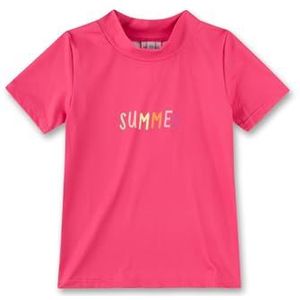 Sanetta Rash-Guard T-shirt voor meisjes, roze (hot pink), 68 cm