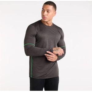 Pro Training Ls Marl Poly T-shirt