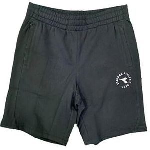 Diadora Essential Sport Bermuda Casual Shorts voor heren, zwart, 3XL, zwart, 3XL