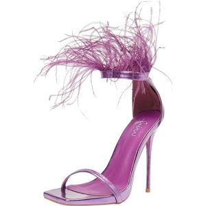 NAEMI Dames Stiletto 25928777-NA01, lila, 40 sandalen, EU, lila, 40 EU