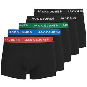 Jack & Jones Boxershorts Heren JACHUEY 5-Pack Zwart