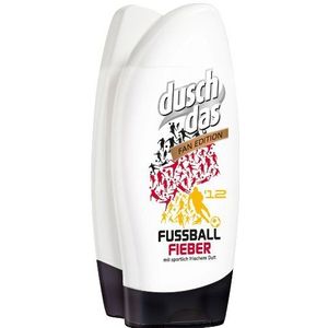 Duschdas Douchegel EM-Edition Voetbalkoorts, 5 x dubbele verpakkingen (5 x 500 ml)
