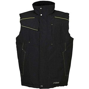 Planam vest ""Winter Neon"" maat XXXL in grijs/groen, meerkleurig, 3396064