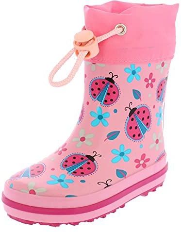 Glückskäfer - Regenlaarzen - Zwart - Waterdicht - Flexibele Zool