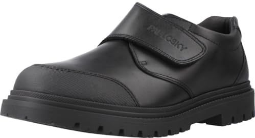 Pablosky Schoolkinderen leer met klittenbandsluiting, Zwart, 28 EU