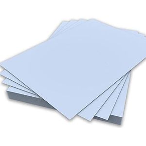 A4 Lichtblauw Kleur Papier 80gsm Vellen Dubbelzijdige Printer Papier Copier Origami Flyers Tekening School Kantoor Afdrukken 210mm x 297mm (A4 Lichtblauw Papier - 80gsm - 250 Vellen)