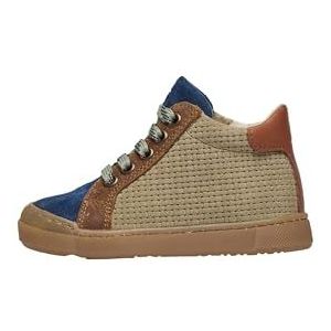Naturino Sneakers van leer en suède, Blauw, 29 EU