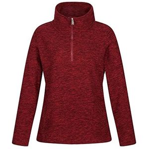 Regatta Kizmit Womens Half Zip Fleece, Cabernet Mergel, 44