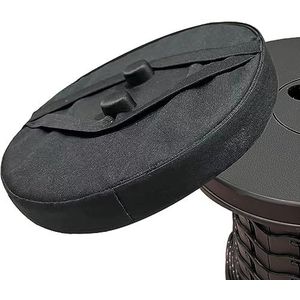 Outward Gear Dik zitkussen voor telescopische krukken, opvouwbare stoelkussens met verdikt geheugenschuim, past op alle ronde, intrekbare vouwkrukken (alleen kussen)