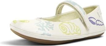 Camper Meisjes Right K800486 Mary Jane Flat, wit 005 Tws, 25 EU