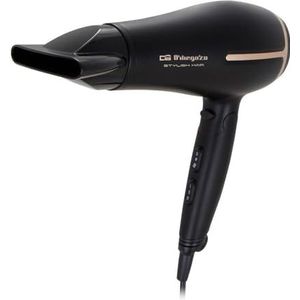 Orbegozo - Se 2074 - Haardroger - Opvouwbaar - Hoog Vermogen - 3 Temperatuurstanden - 2 Snelheden