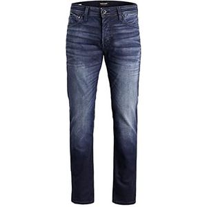 JACK & JONES Jimike JJORIGINAL JOS 697 I.K Tapered Fit Jeans voor mannen, tapered fit jeans, Denim Blauw, 33W / 34L