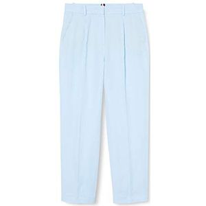 Tommy Hilfiger Dames Linnen Tencel Tapered Pant Straight Jeans