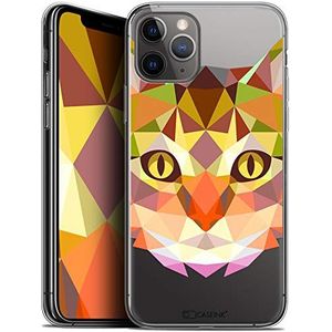 Beschermhoes voor Apple iPhone 11 Pro, ultradun, Polygon Animals Kat