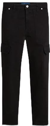 Karl Lagerfeld Jeans, Heren, Cargo Broek, Regular Fit, Zwart, XS