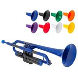 pTrumpet B trompet blauw - kunststof