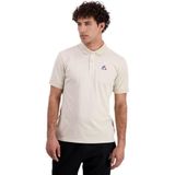 Le Coq Sportif - Ess N°1 - Poloshirt - Beige - Korte Mouw