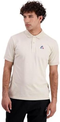 Le Coq Sportif - Ess N°1 - Poloshirt - Beige - Korte Mouw
